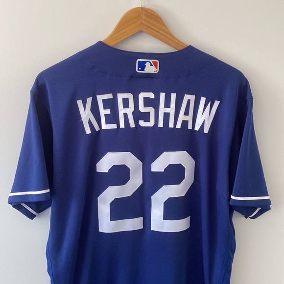 COPY Nike Authentic Dodgers Clayton Kershaw Jersey Blue